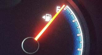 full car gas tank for winter driving