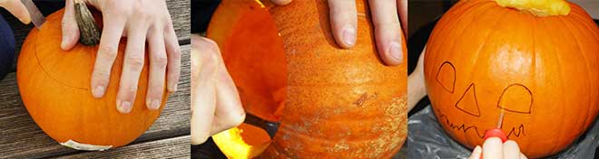 pumpkin carving procedure