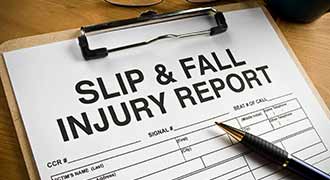 Slip and Fall Accident report