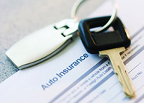 auto insurance and car key