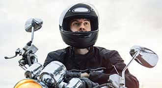 Cranston motorcycle rider