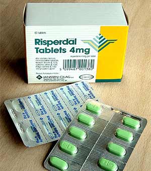risperdal pills and box