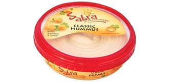 package of sabra classic hummus recalled for food poisoning