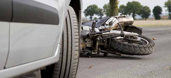 Injured Motorcyclist