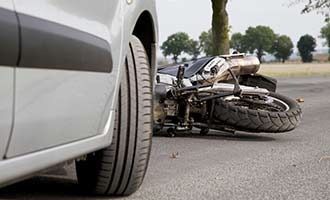 Motorcyclists injured in a motorcycle accident