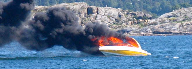 boat fire