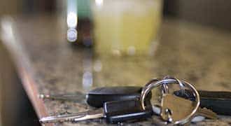 Car Keys and alcoholic drinks a dangerous mix with Summer Driving