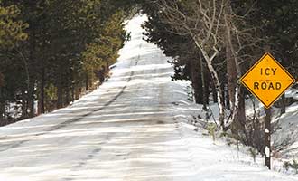 icy road