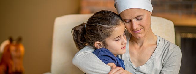 mother with cancer in the Compassionate Allowance Program