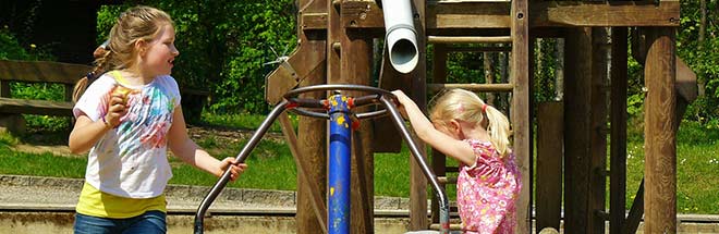 children playing