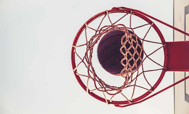 Burrillville Youth Basketball Association basketball hoop