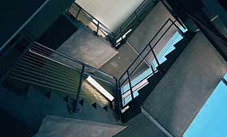 dangerous stairway a scene of hospital slip and fall accidents