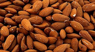 dry roasted almonds