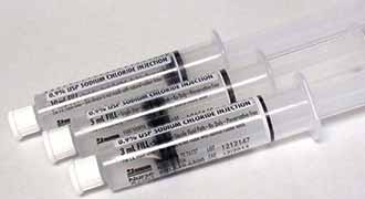 saline flush syringes