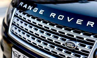 Recalled Land Rover SUV