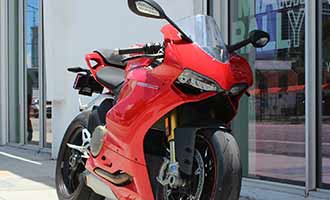 Recalled Ducati Motorcycle