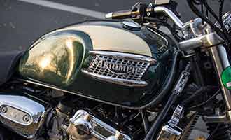 Recalled Triumph Motorcycle