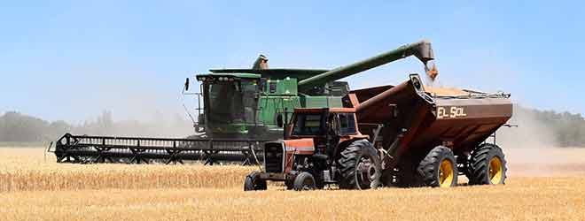 harvesting crops that have been treated with Roundup Weed Killer