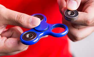 broken spinner