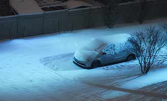 Snowy Providence Parking Lot a place for Slip-and-Fall Accidents