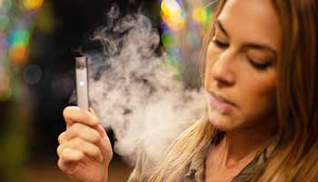 Young Consumer of a E-Cigarette
