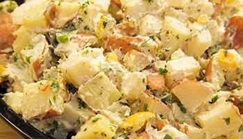 Recalled Bacon Shallot Potato Salad