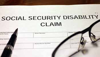 Social Security Disability claim form