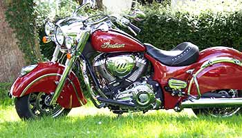 Recalled Indian Motorcycle