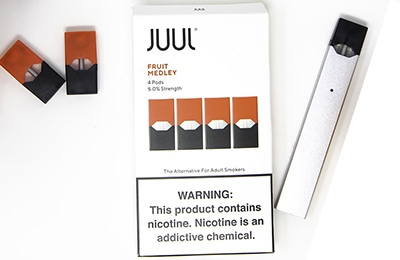 Juul E-cigarette package