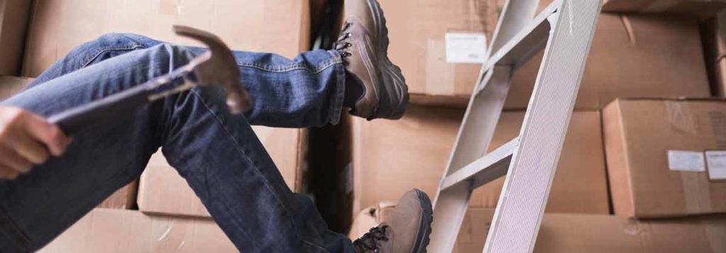 An employee falls down a ladder and receives a large workers' compensation settlement.