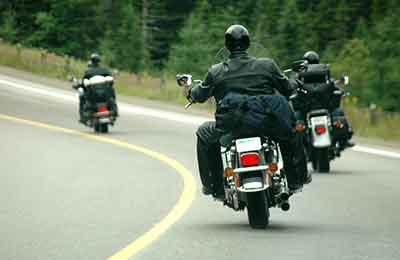 Experienced Motorcyclists using best practice motorcycle safety tips
