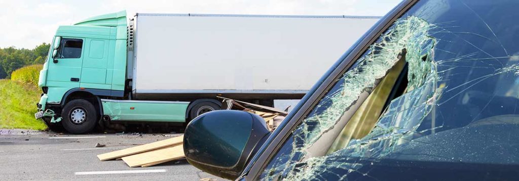 Truck-Passenger Vehicle Accident