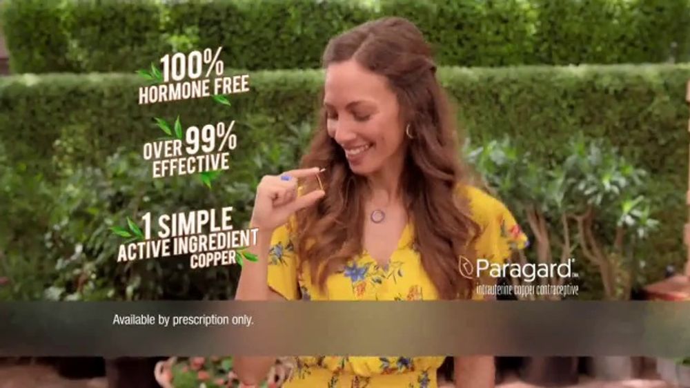 The intital Paragard contraceptive advertisement, not only misleading but wrong.