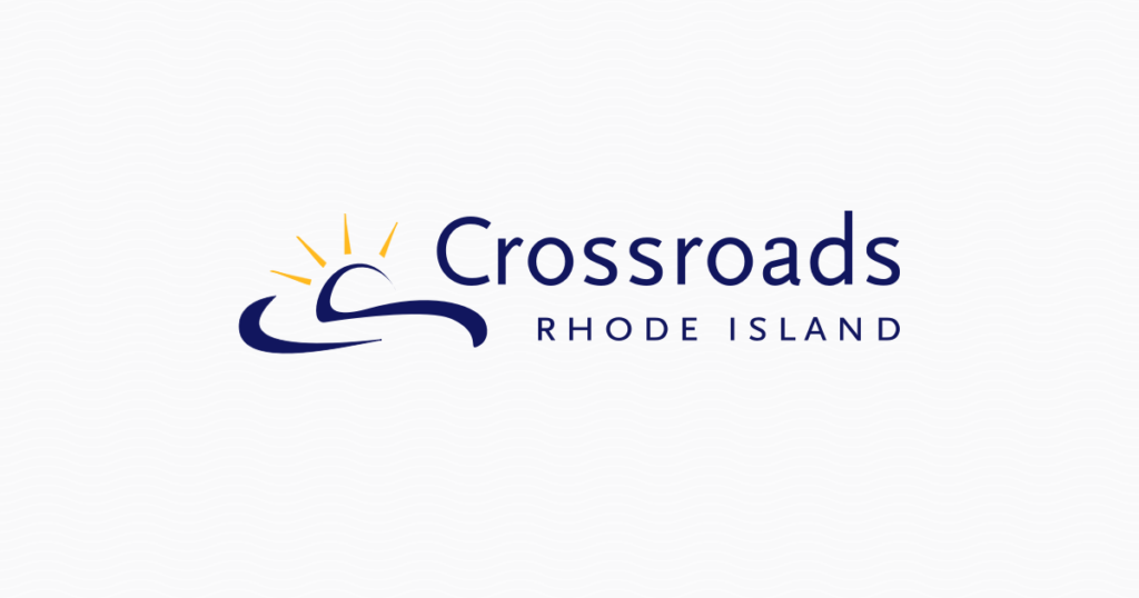 A graphic that reads: "Crossroads Rhode Island."