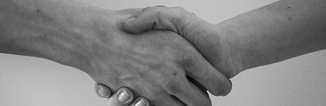 Shaking Hands apology