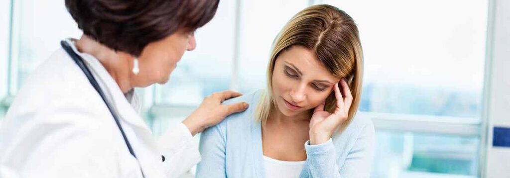 woman with fibromyalgia