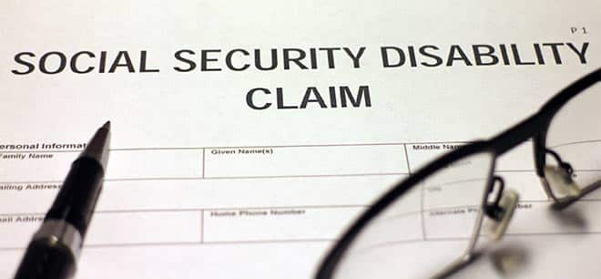 social security disability claim form