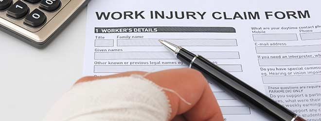 Workers compensation Injury Claim Form