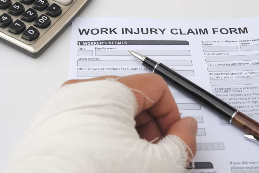workers comp injury claim form