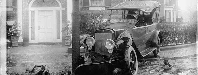 first automobile accident