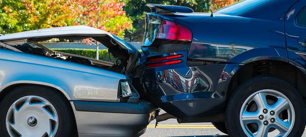 Rear end car accident