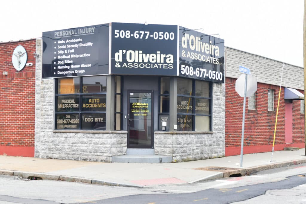 d'Oliveira & Associates Law office located at 408 Bedford St., Fall River, Massachusetts