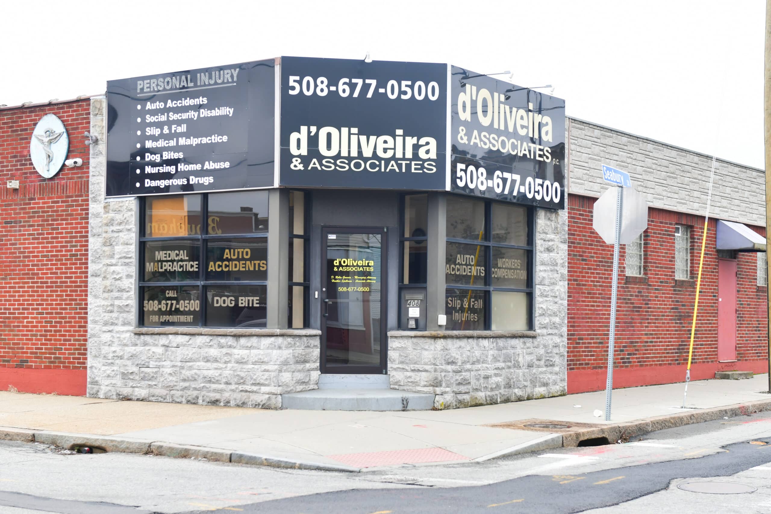d'Oliveira & Associates Law office located at 408 Bedford St., Fall River, Massachusetts