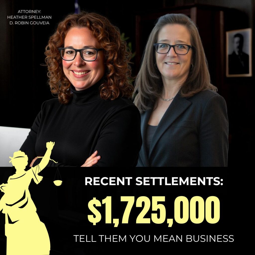d'Oliveira & Associates attorneys Robin Gouveia and Heather Spellman